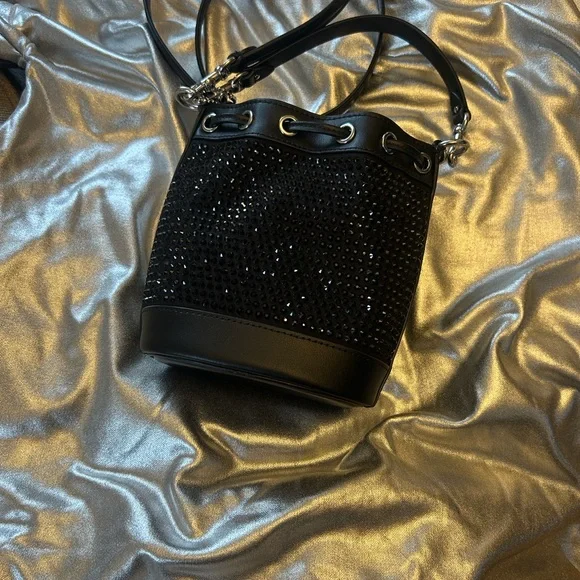 Coach Mini Bucket Bag With Crystals - Picture 5 of 13